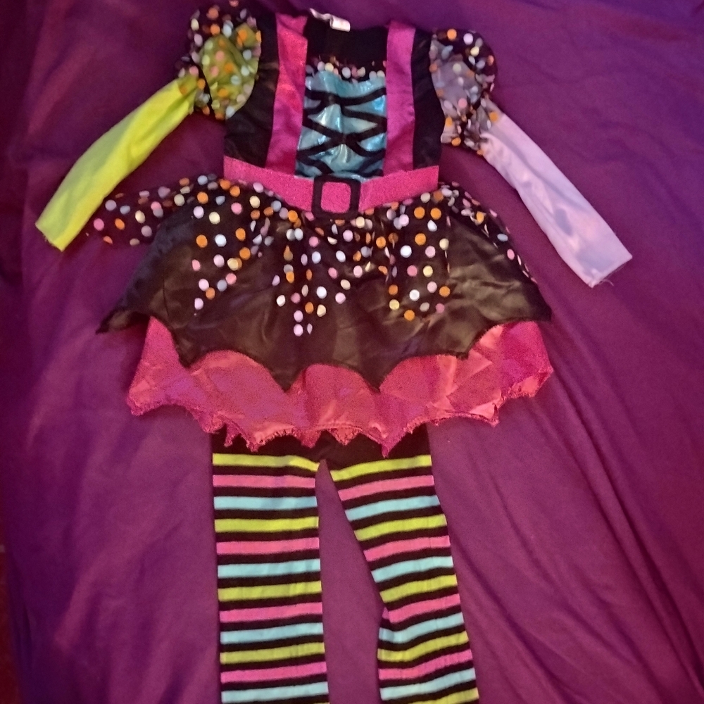 Colorful Polka Dot Kids Costume